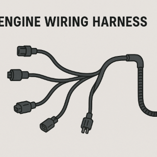 JE11CW001 - Engine wiring harness