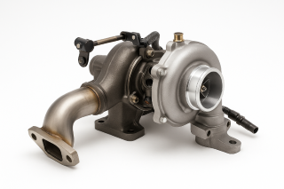 JE11CH001 - Exhaust Elbow&Turbocharger