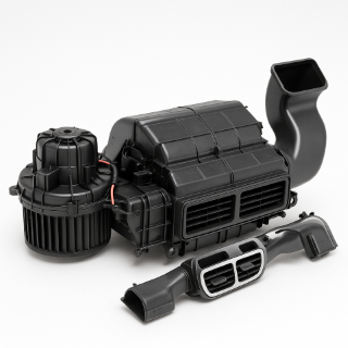 QE321A001 - Front Interior HVAC Airflow